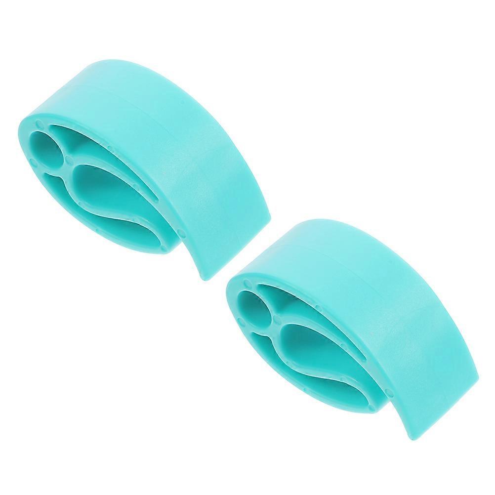Plastic Flying Disc Holder Pe for Fixing Use 4Pcs Green Lightweight Clip