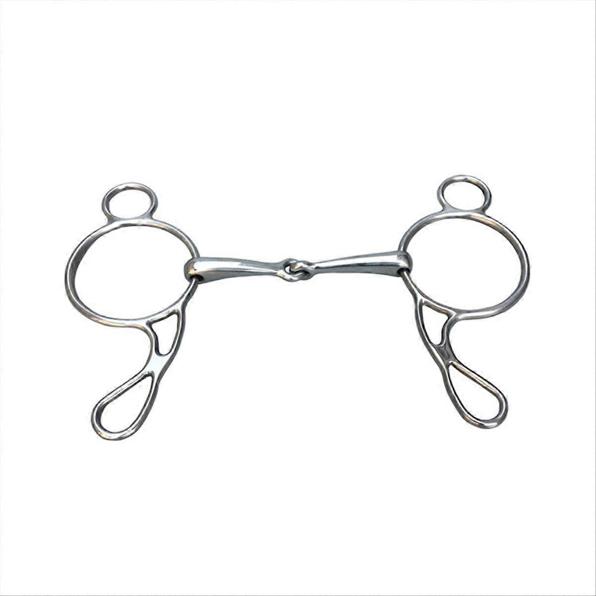 Horse Bit Ring Snaffle Bit Horse Mouth Bit for Equestrian Training