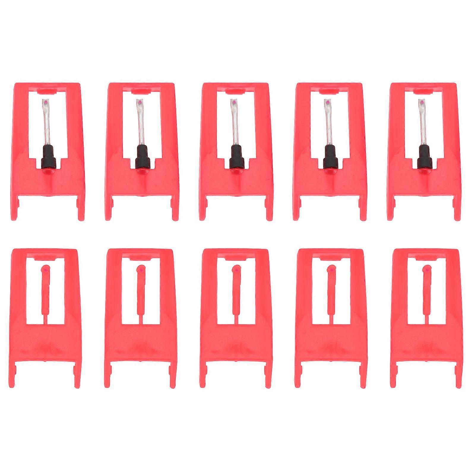 Universal Stylus Needle for Gramophone Record Players 10Pcs Replacement