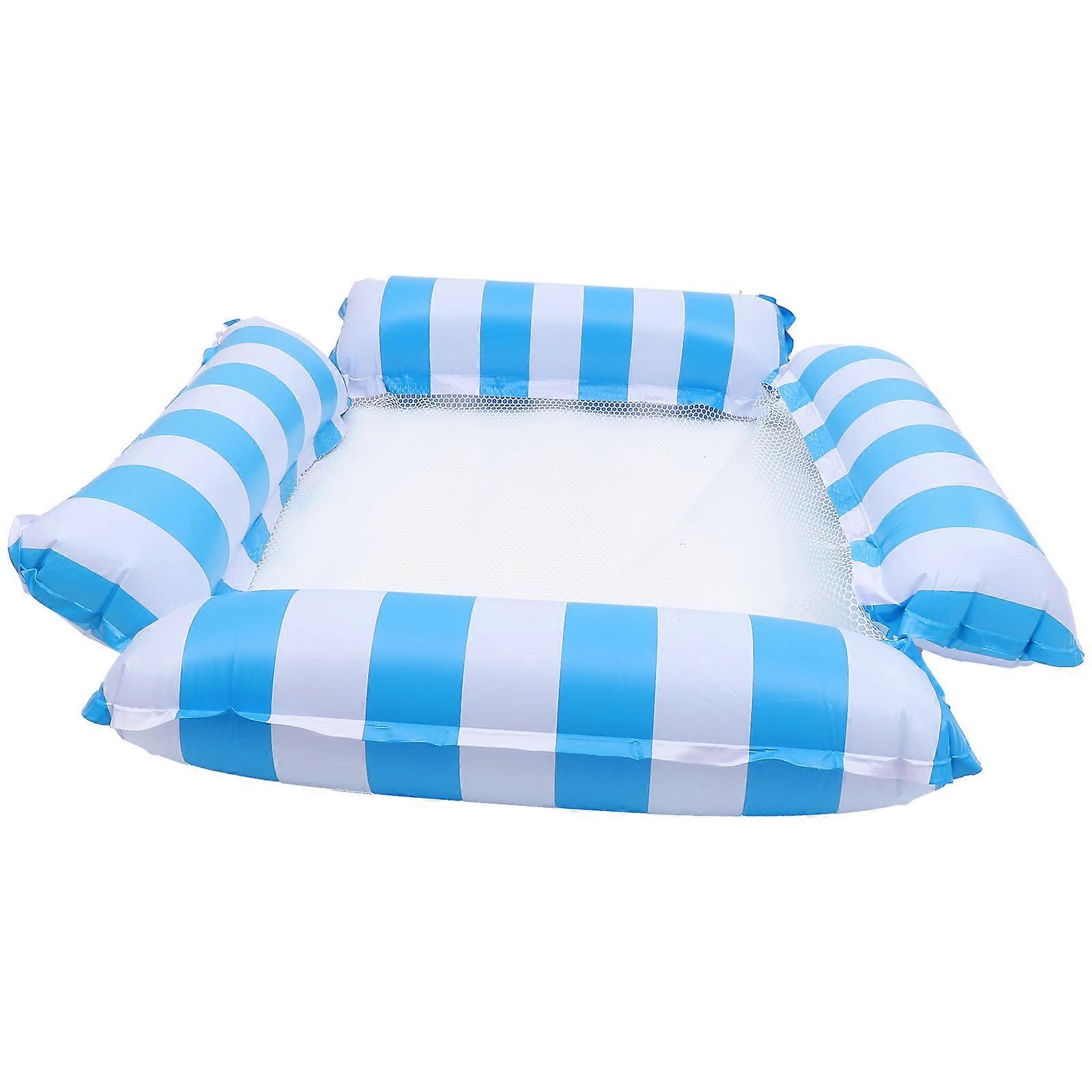 Inflatable Pool Floating Chair Breathable Mesh Hammock for Swimming 4Pcs