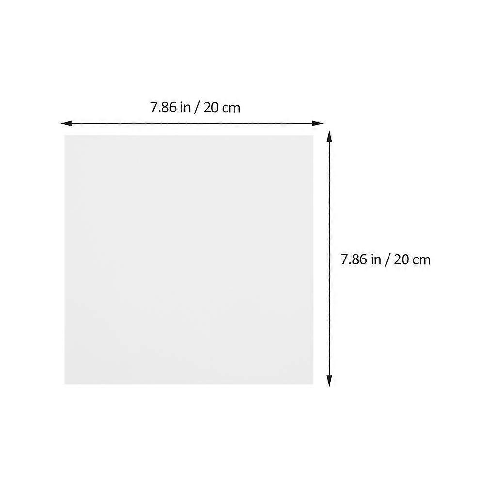 Waterproof Packaging Paper Cellophane Sheets for Candy Wrapping 100Pcs Transparent