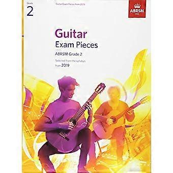 Gitaar examen stukken uit 2019, ABRSM klas 2