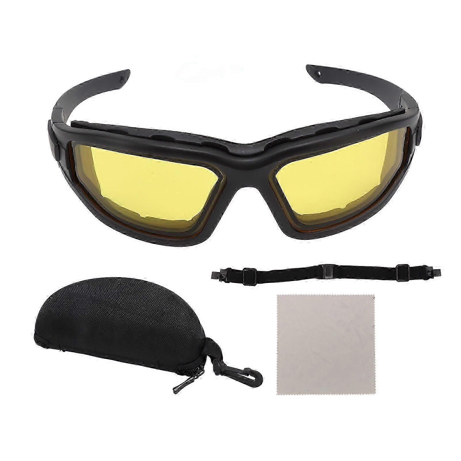 High quality  Double-layer lens goggles frame-type strap-type detachable dual-use goggles