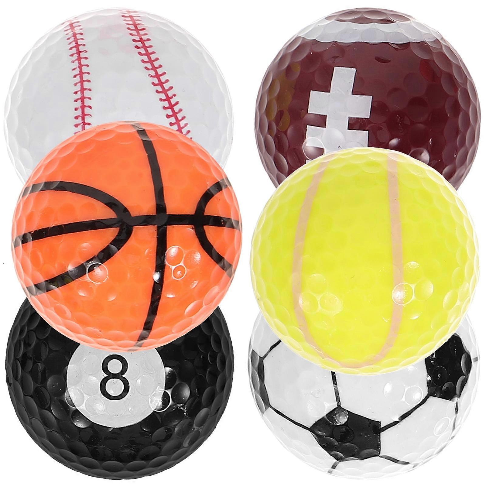 Practice Golf Balls For Backyard Golf Balls Rubber 1 Set