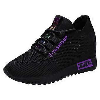 Women's 2024 Platform Mesh Wedge Sneakers – Casual Summer Sports Shoes