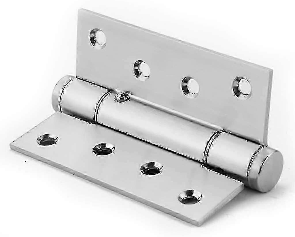 Silver Commercial Door Closer with Soft Close & Silent Function
