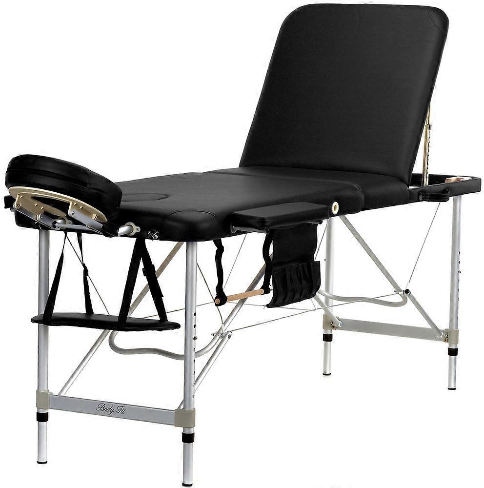 Table de massage - pliable - 3 segments - réglable 66-87 cm