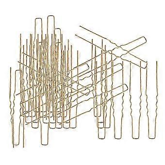 50 Pieces Gold Bobby Pins U Shape Hairpin DIY Hair Styling Tools Accessories