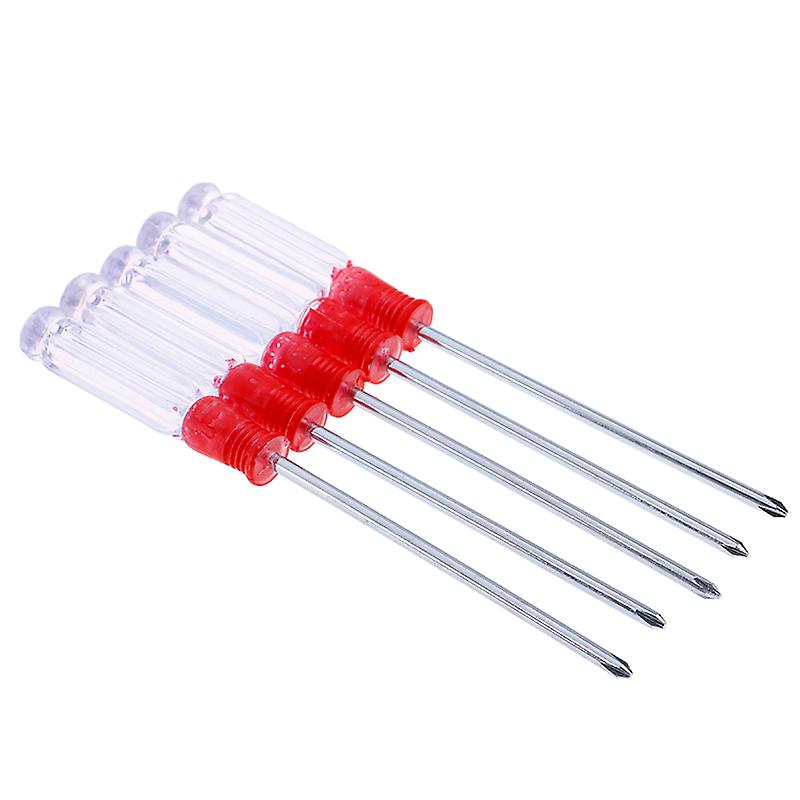 5pcs Home Repair Tools Set Small Precision Flat-blade/cross Screwdriver