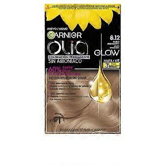 Garnier Olia Permanent Color #8.12-Iridescent Blonde, 3 units