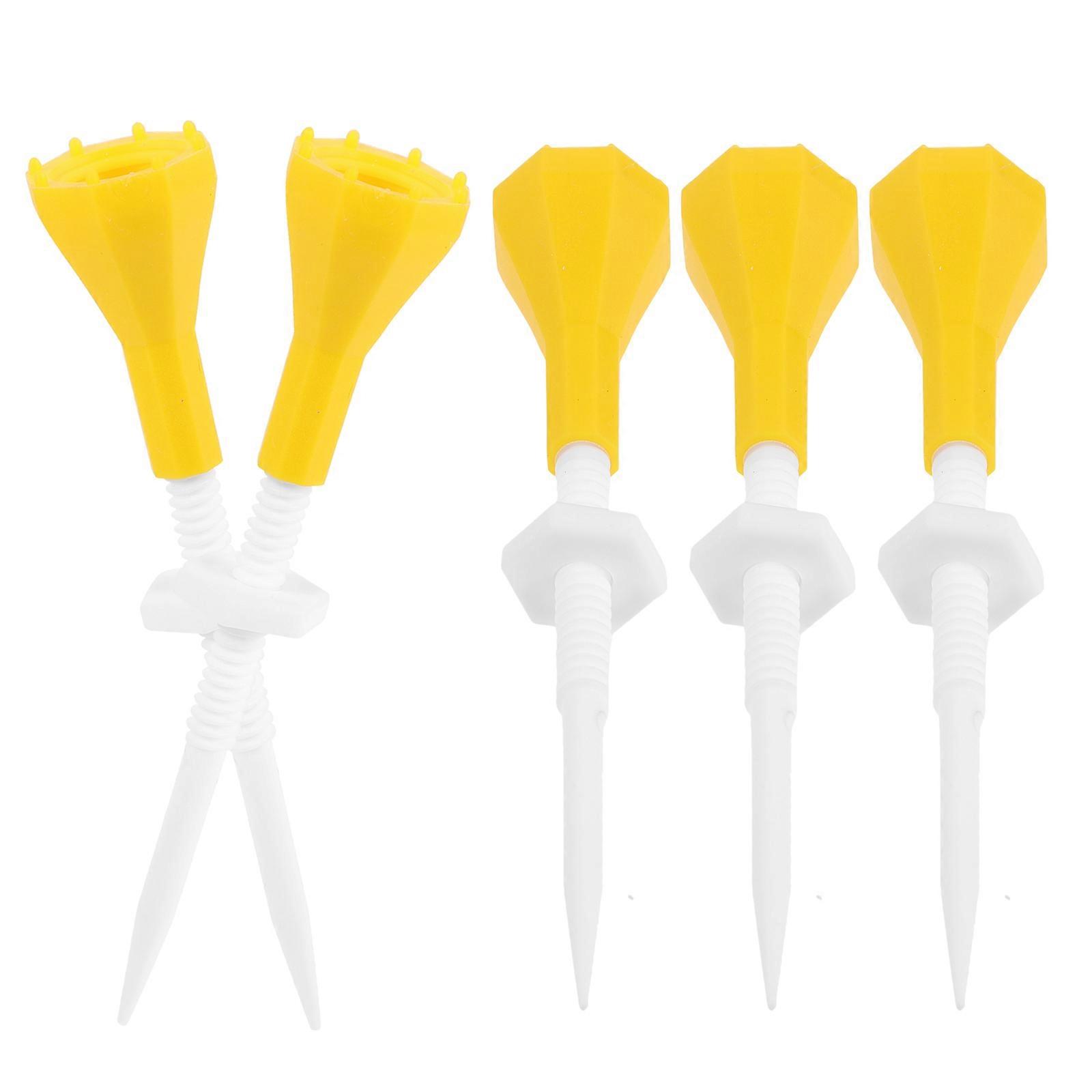 Golf Tees Adjustable Plastic Golf Tees for Practice 10Pcs Set