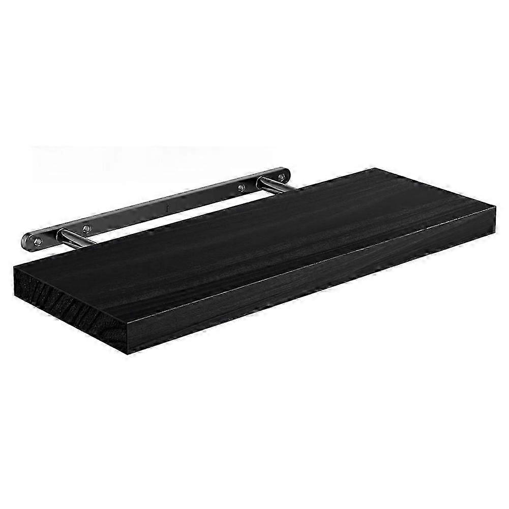 Wall-Mounted Floating Shelf, White Textured Wall Storage Rack, Single-Panel Mounting Shelf