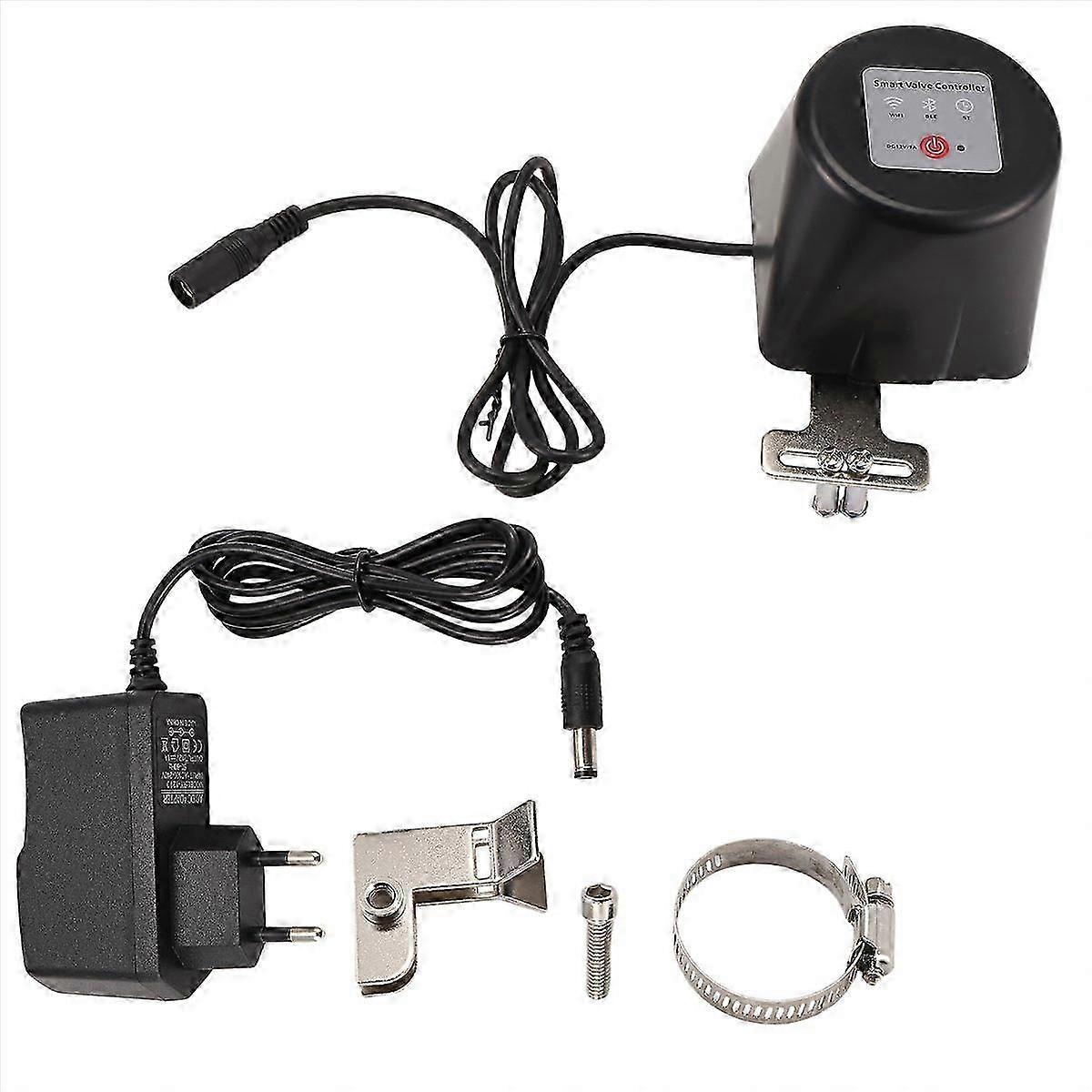 Tuya WIFI Smart Gas Valve Water Shut Off Timer Controller EU Plug