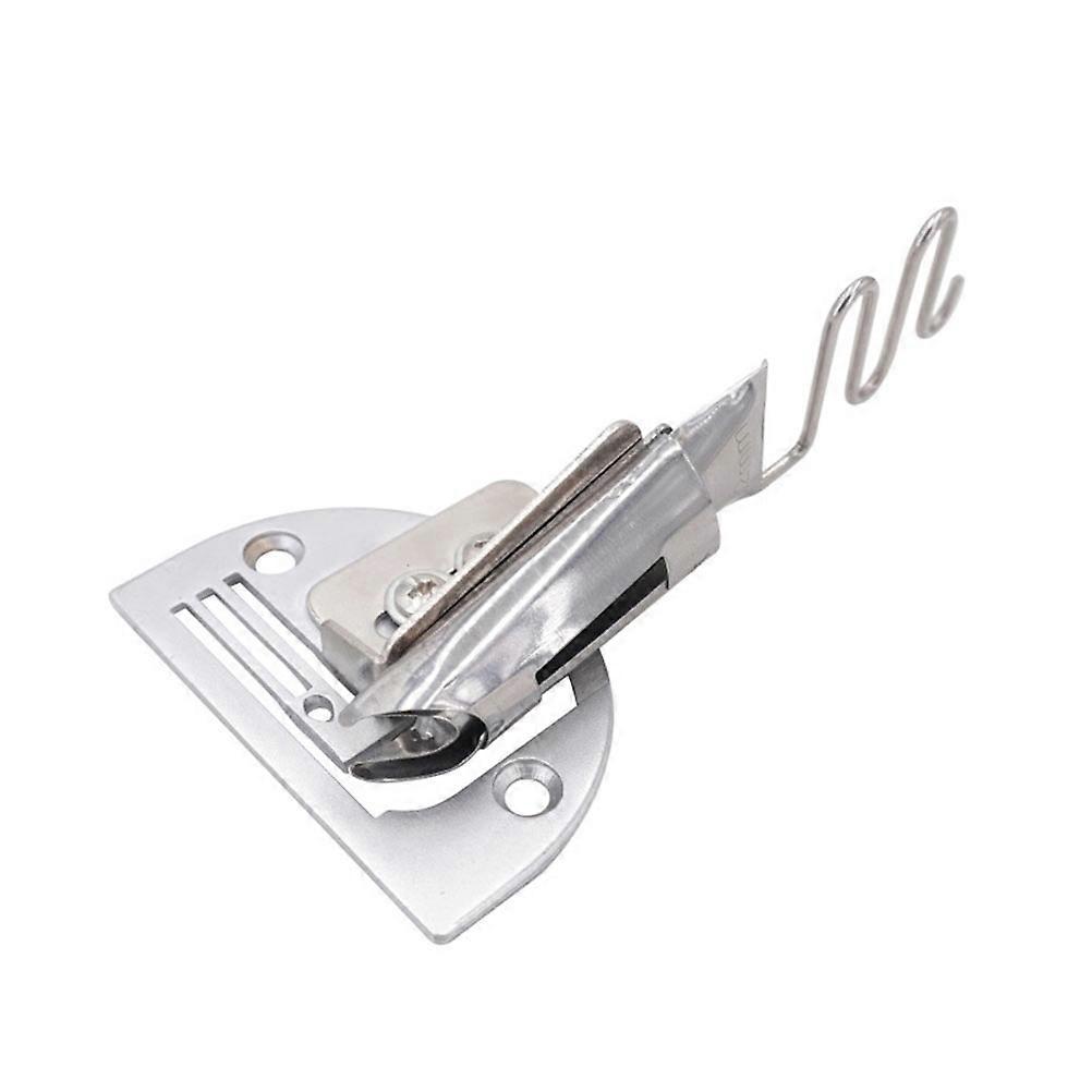 Sewing Machine Binder for Lightweight Fabric Use with Pull-Barrel Edging Device