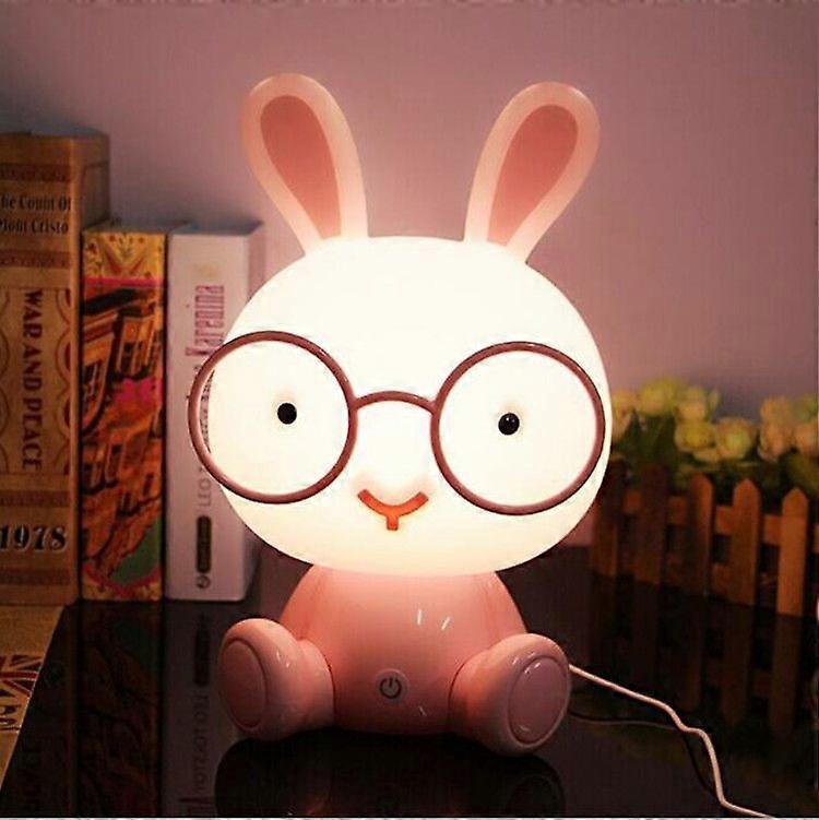 Cartoon Rab LED Touch Control Bedside Lamp