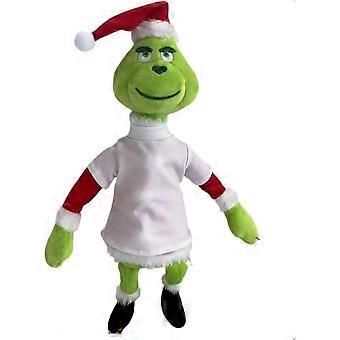 Adorable Green Monster Plush Toy - Perfect Christmas Gift & Decoration for Boys and Girls - High Quality & Safe!