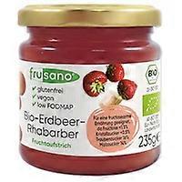 Strawberry jam with rhubarb 235 g
