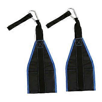 Double-Support Abdominal Exercise Straps, Core Muscle Training Pull-Up Assist for Home Gym, Compatible with Pull-Up Bars