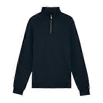 Lyle & Scott heren Eagle Zip Neck Sweatshirt