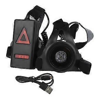 Night Running Lights USB Rechargeable LED Chest Run Light Waterproof compatible with Outdoor Running Walking Camping