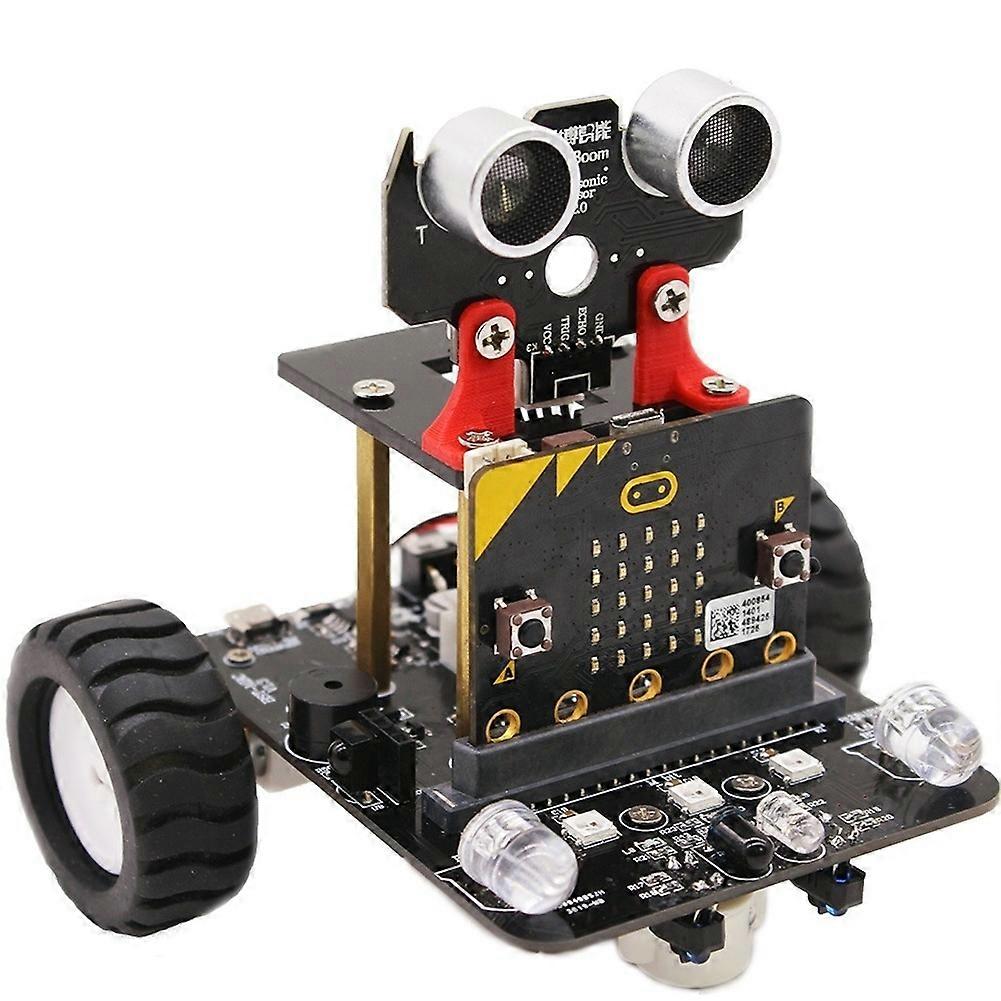 Robot for Micro:Bit Stem Robotics Kits for Kids to Programmable Bbc Microbit Robots Diy Toy Car with Tutorial Tracking