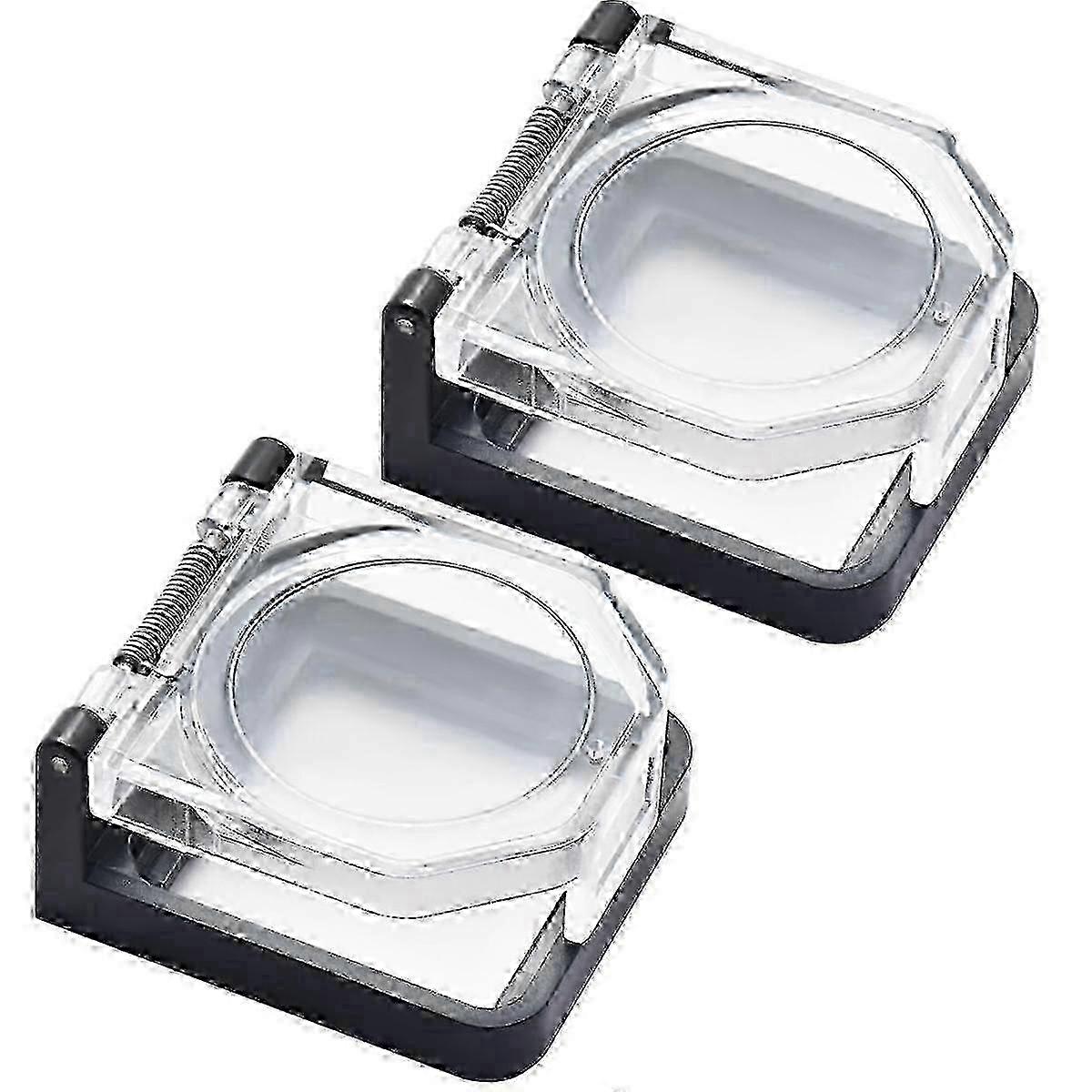 Collision Resistant Push Button Switch Cover, Waterproof and Dustproof for Electrical Systems