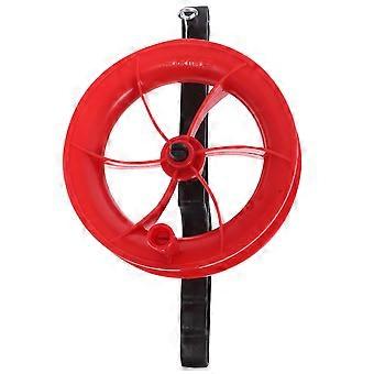 Red Plastic Kite Reel Winder Wire for Kite Flying 3Pcs Set Accessories