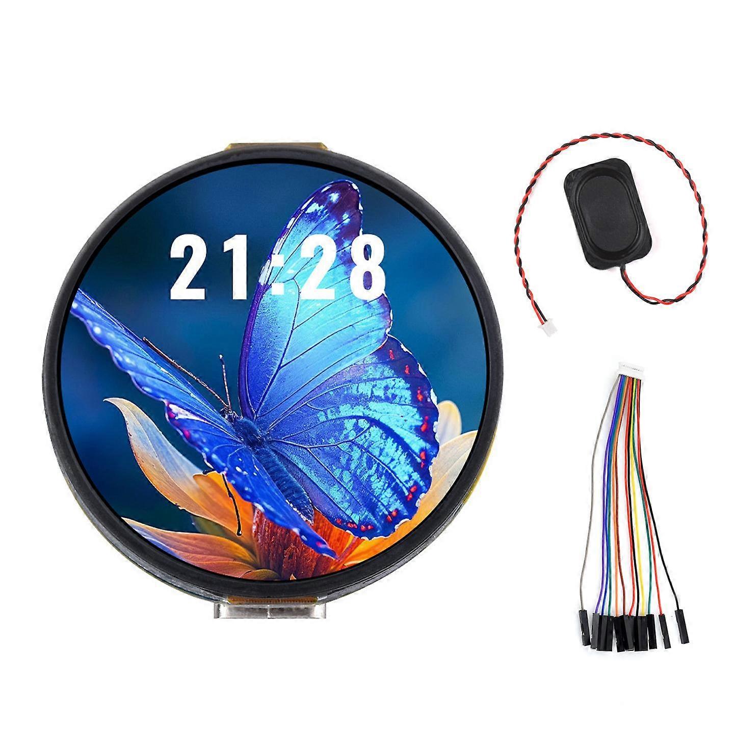 1.32 Inch AMOLED Round Touch Display Development Board 32766