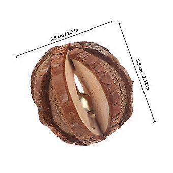 Hamster Rabbit Chew Toy Natural Wooden Play Toy Wood Teeth Grinding Toy Hamster Plaything