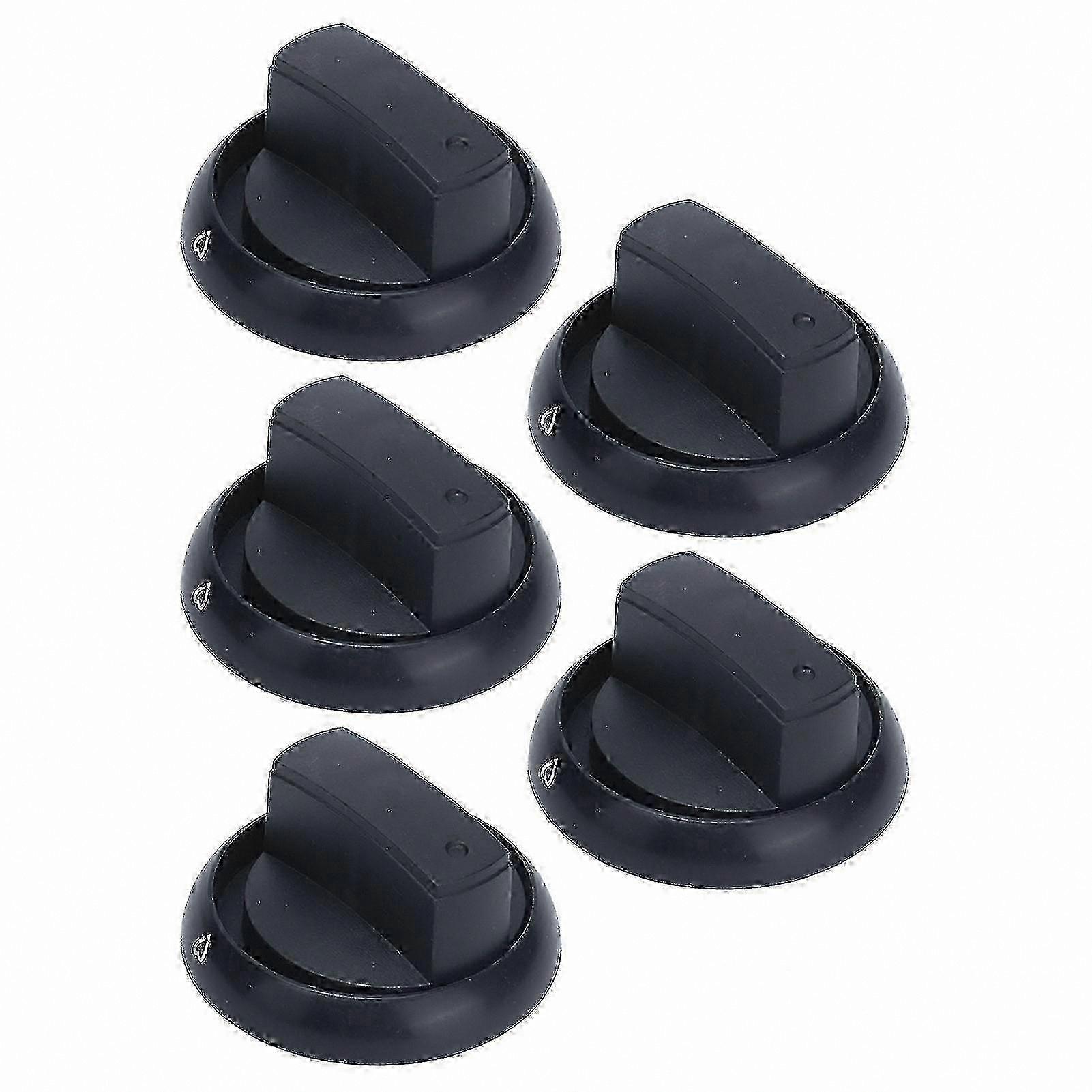 Universal Fit 5Pcs Gas Cooker Replacement Control Knobs for Stove Tops