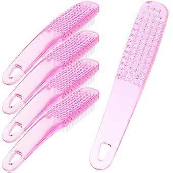5pcs Nail Brushes Nail Dust Cleaning Brushes Nail Cleaner Brush Pedicure Brush