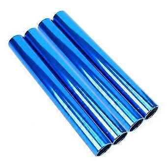 4 Sztuk Pałki sztafetowe ze stopu aluminium Sztafeta Sportowa Pałki sztafetowe do biegania Race Team Odporne na korozję i wysoka wytrzymałość 3,8 cm