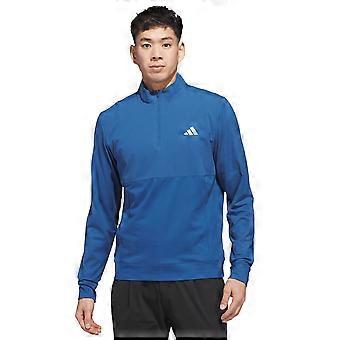 adidas Golf Herre 2026 Tour Vandafvisende Stretch Knit 1/4 Lynlås Sweater