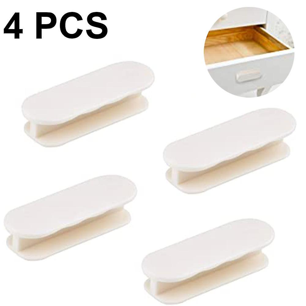 4pcs αυτοκολλητής στιγμιαίο συρτάρι γραφείων για την συρόμενη πόρτα παραθύρων παραθύρων συρταριών γραφείων γραφείων γραφείων κουζίνας