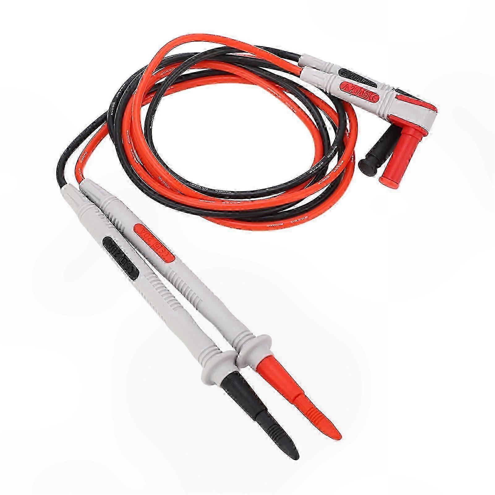 Universal Circuit Testing 2PCS Multimeter Test Leads & Electrical Probe Pens with 0.3mm Tip, 3.5mm Plug