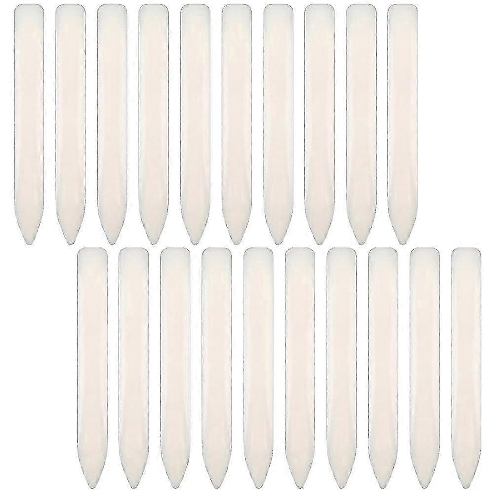 20 Pack Bone Folder Tool, Plastic Bone Folder Crafts Scoring Folding Creasing Paper Crafting Scrapb