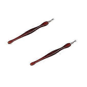 Cuticle Trimmer and Pusher Set for Precise Nail Prep, Dead Skin Remover, Professional Manicure Pedicure Tools
