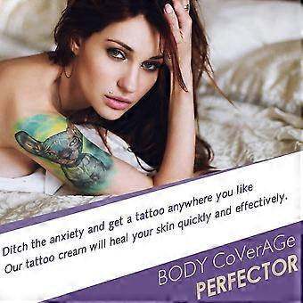 All Over Complexion Perfector, Body Coverage Perfector, Tattoo Cover up Makeup Waterproof, Transfer-Resistant Body Makeup Cream, Long Last Body Founda