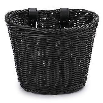 Bicycle Front Basket Multifunction Front Handlebar Bicycle Basket Vintage Traditional Bicycle Basket Gift for Colleagues Friends