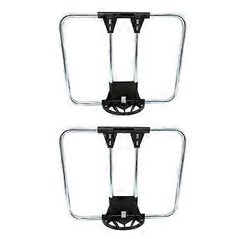 2x Folding Bike Front Rack Bag Mount Bike Front Cargo Rack Bags For