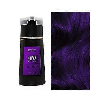 Nova hiusten VÄRJÄYSshampoo, Nova pikavaikutteinen hiusten VÄRJÄYSshampoo, hiusten VÄRJÄYSshampoo (violetti)