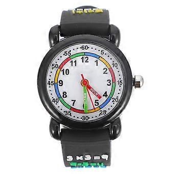 Cartoon Watch Kids Watch for Children with 3D Pattern and Quartz Glass