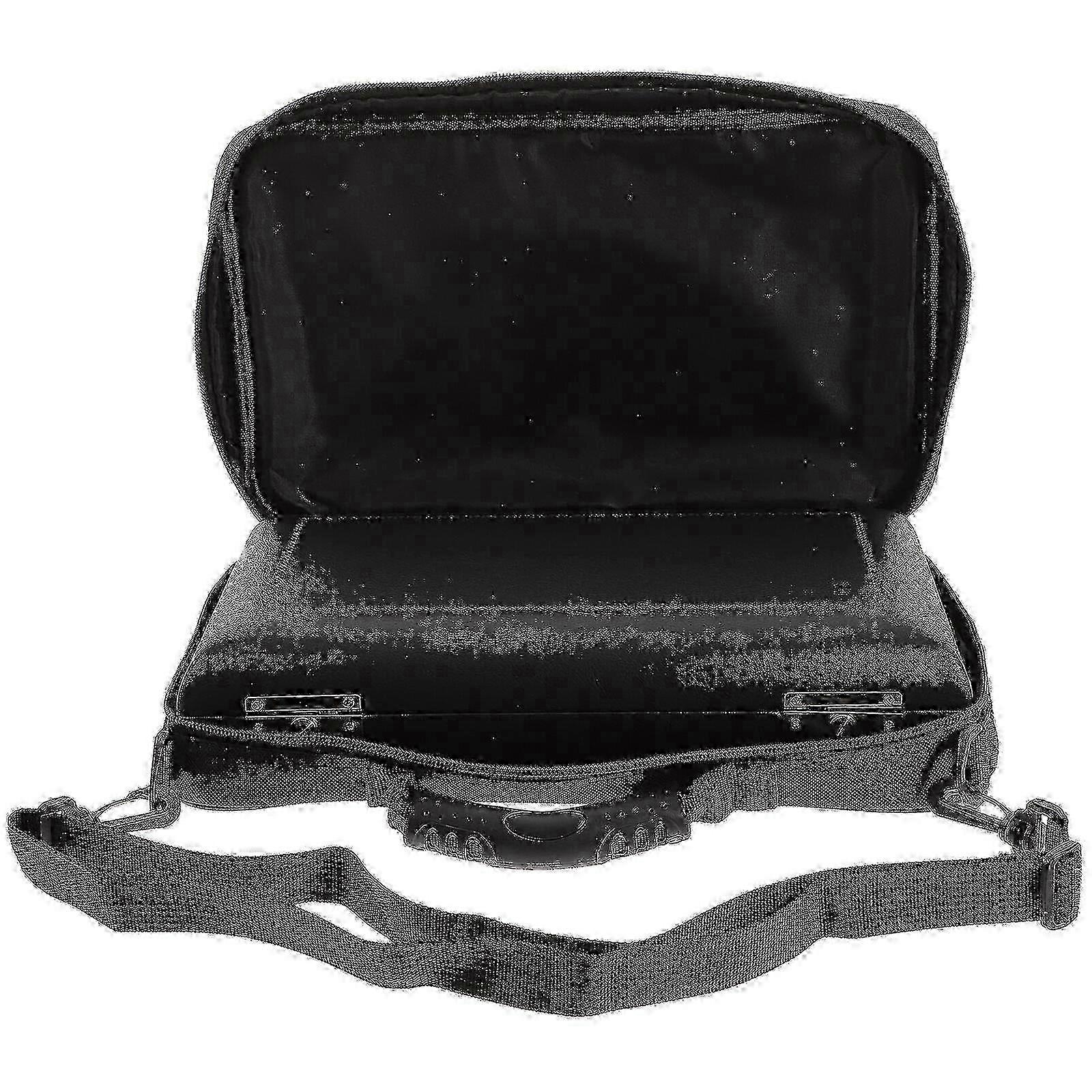 Oboe backpack case compatible with secure and comcompatible withtable carrying (black)