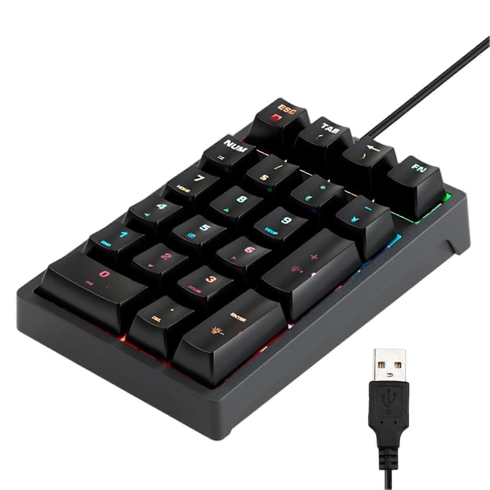 17Key Numeric Keypad with Fast Numeric Entry and Enhanced Typing Accuracy for Laptop and PC