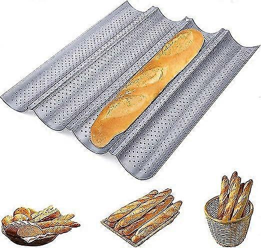 Air-Circulating Mini Baguette Baking Pan