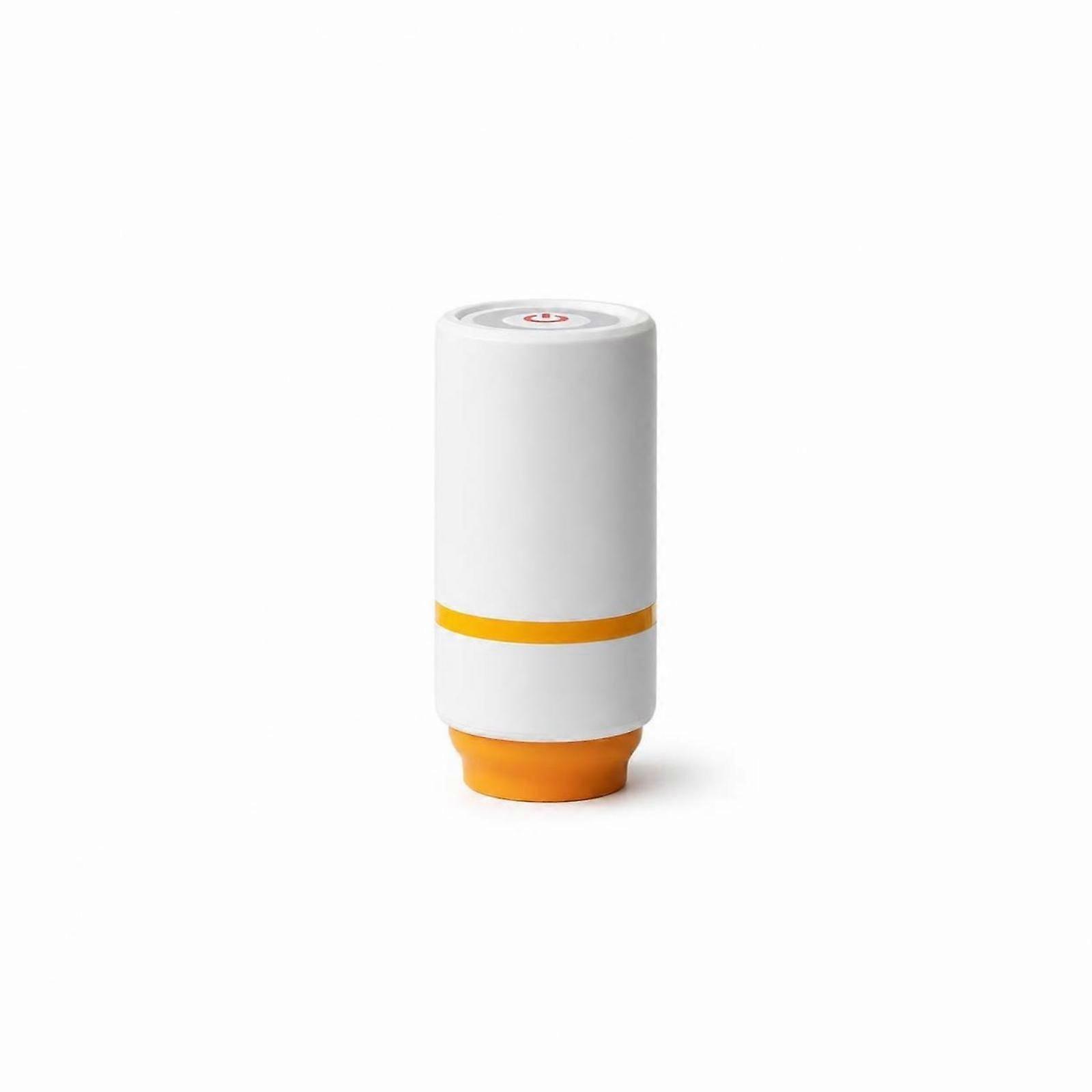 Electric Vacuum Pump Compact USB Vacuum Pump White and Orange