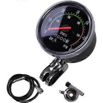 Compact Mechanical Bicycle Speedometer