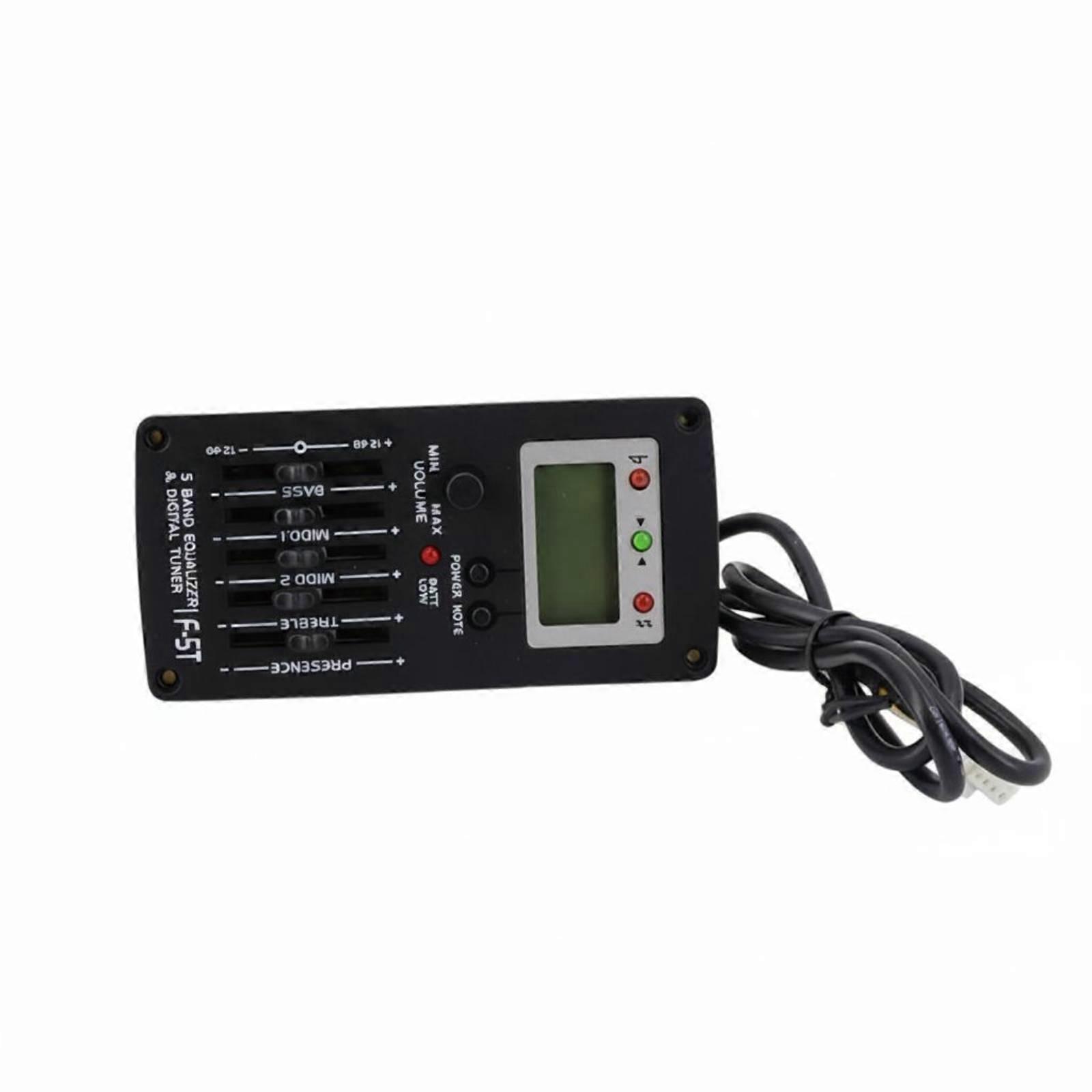 5-Band Guitar Equalizer Volume Control Guitar Equalizer Pre-Wired