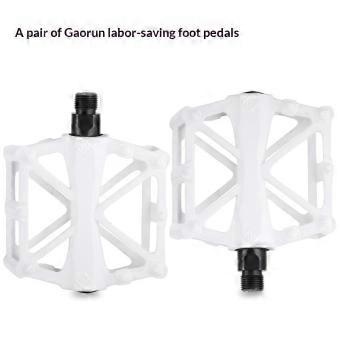 1 Pair Double Ball Bicycle Pedals Aluminum Alloy Anti Skid Mountain Bike Pedals Ultra-Light Flat Cycling Treadle Platform
