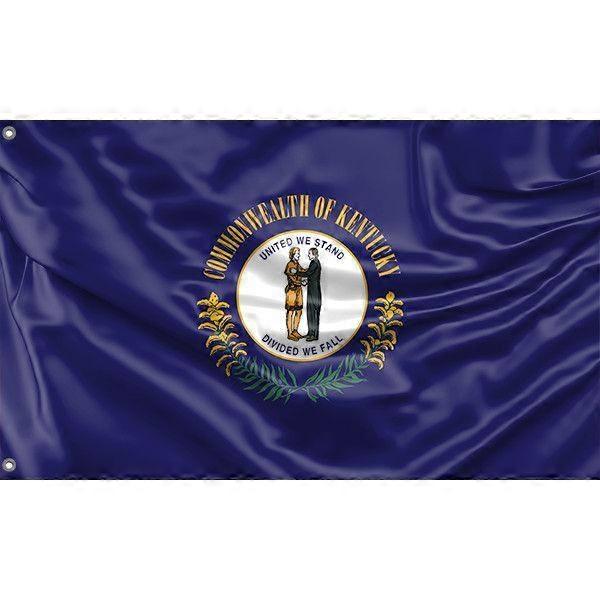 Kentucky Flag Unique Design